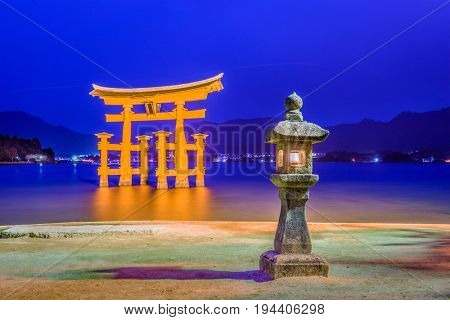 Miyajima, Hiroshima, Japan at the Floating Gate.