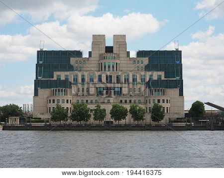 British Secret Service In London