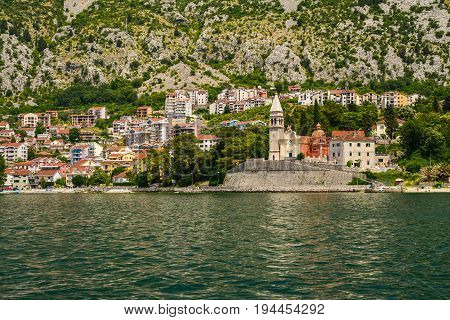 View Of The Coast Of The Bay Of Kotor