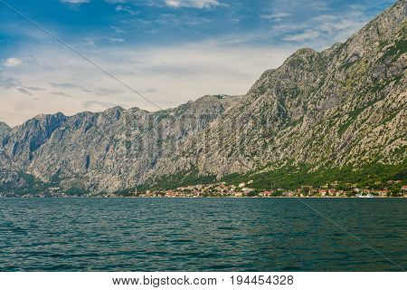 View Of The Coast Of The Bay Of Kotor