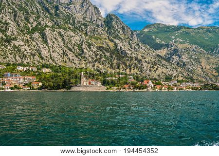 View Of The Coast Of The Bay Of Kotor