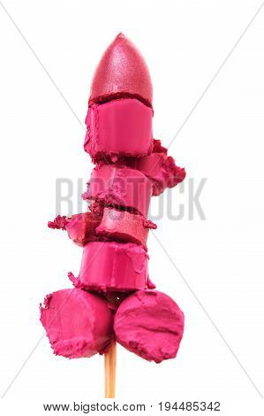 Lipstick Fashion Sexy Pink Color Seduct Glamour Sex Phallus Erotica Cosmetic Concept