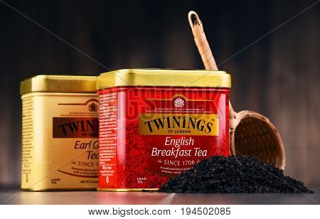 Boxes Of Twinings Tea