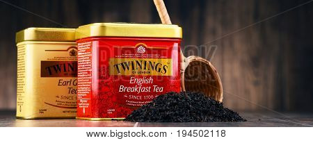 Boxes Of Twinings Tea
