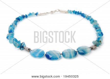 Collana pietra blu