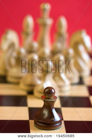 verpfänden Sie an die Schach Stücke