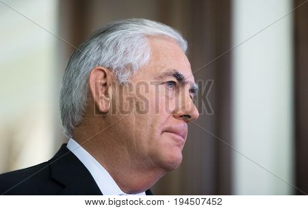 Us Secretary Of State Rex Tillerson