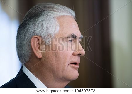 Us Secretary Of State Rex Tillerson