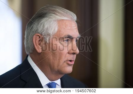 Us Secretary Of State Rex Tillerson