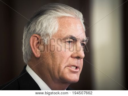 Us Secretary Of State Rex Tillerson