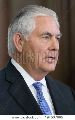 Us Secretary Of State Rex Tillerson
