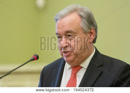 Un Secretary-general Antonio Guterres