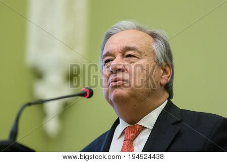 Un Secretary-general Antonio Guterres