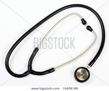 Phonendoscope izolovaných na bílém pozadí