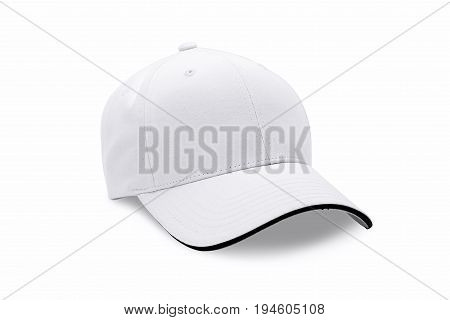 Cap isolated on white background. Baseball cap