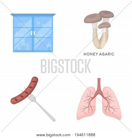 business, treatment, oncology and other  icon in cartoon style., medicine, eecology, trad, icons in set collection.