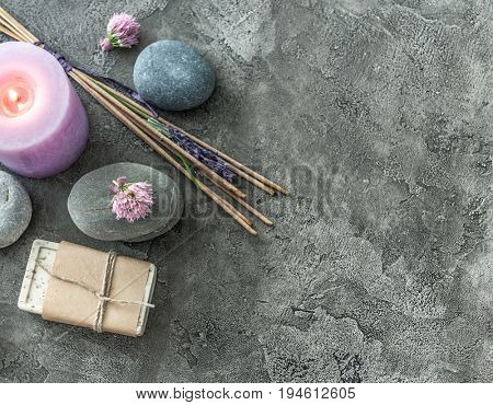 Handmade soap and spa spiritual smoking sticks