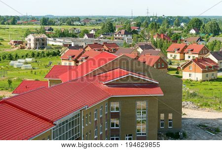 New Private Modern Microdistrict In The City.