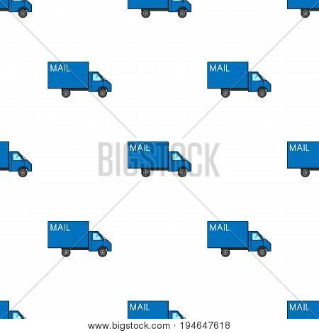 Mail machine.Mail and postman pattern icon in cartoon style vector symbol stock illustration .