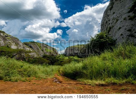The Black Rocks of Pungo Andongo, Malanje, Angola