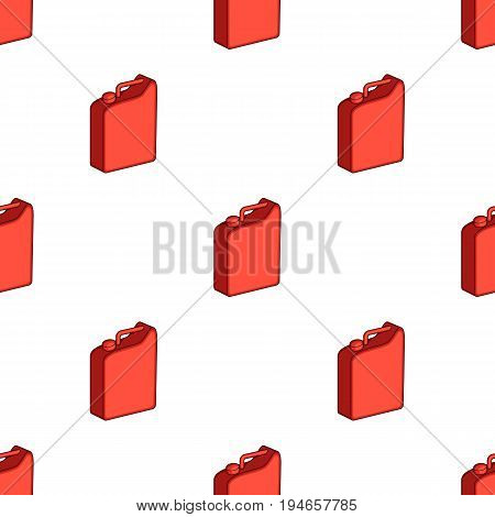 Canister for gasoline.Oil single icon in cartoon style vector symbol stock illustration .