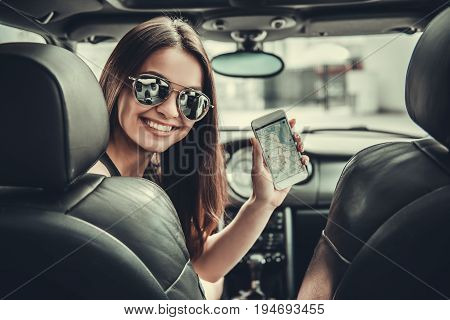 Girl In Car