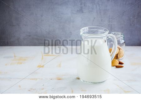 Almond Milk In Jug