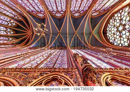 Sainte-chapelle - Paris, France