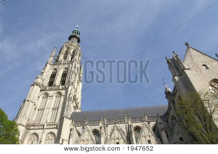 Catedral de Breda en la provincia de Brabant, Países Bajos