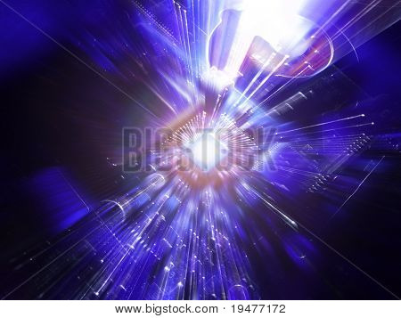 ชิบนแผงวงจร