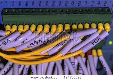 server,Fiber,Network,Fiber Network Server. Network cables installed in the rack. network cables installed in the rack .