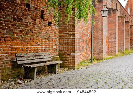 A beautiful place for walking and relaxing in the old town of Memmingen Germany.