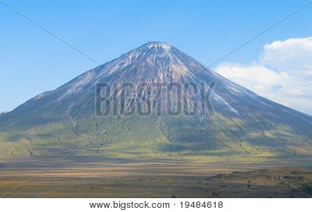OL Doinyo Lengai vulcano In Tanzania