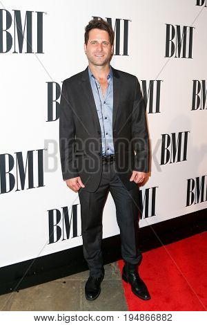 NASHVILLE, TN-NOV 3: Recording artist Matt Thomas of Parmalee attends the 63rd annual BMI Country awards at BMI on November 3, 2015 in Nashville, Tennessee.