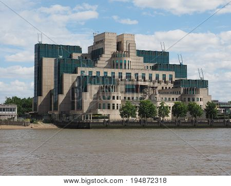 British Secret Service In London