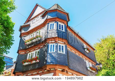 Old House In Herborn, Germany
