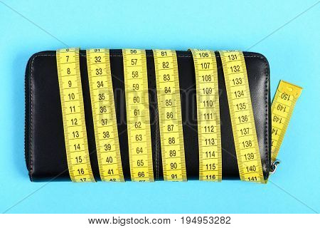 Smartphone Cover In Black Made Of Leather Wrapped With Tape