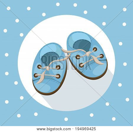 Kids shoes cute collection Vector. Colorful summer shoewearing