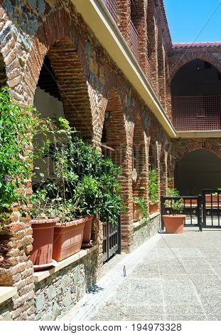Machairas Monastery of Cyprus dedicated to Virgin Mary.