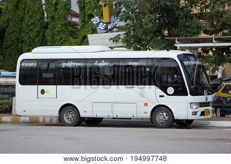 Yutong Mini Bus. New Bus Of Chiangmai City Bus