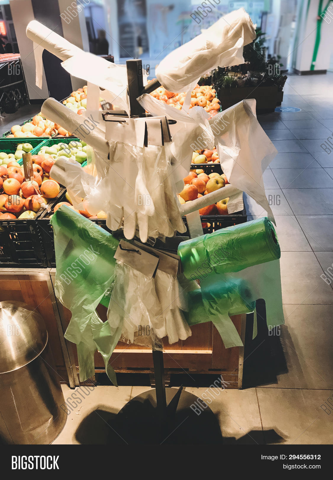 supermarket vegetable bags