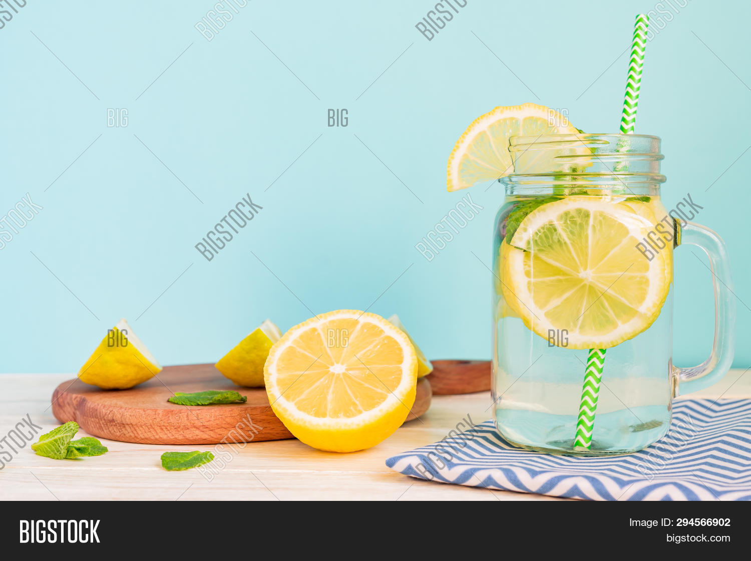 Citrus Lemonade Water Image & Photo (Free Trial) Bigstock