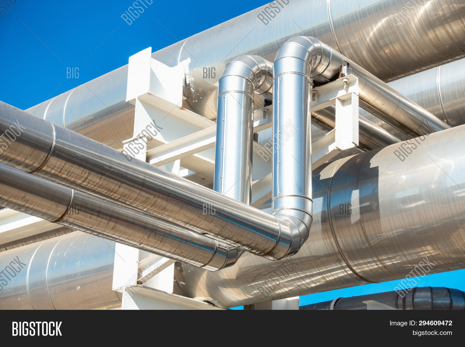 Chiller Steam Pipeline Image & Photo (Free Trial) Bigstock