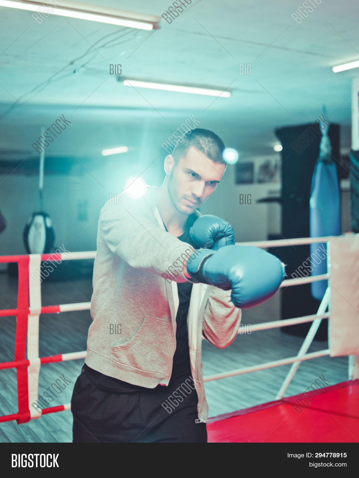 Men Boxer Doing Shadow Image & Photo (Free Trial) Bigstock