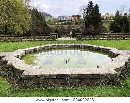 Neo-baroque Terraced Garden Or Neubarocken Terrassengarten (villa Boveri Park Or Parkanlage Der Vill