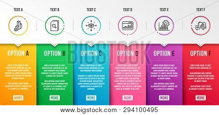 Search Files, Marketing Statistics And Seo Graph Icons Simple Set. Parcel Delivery, 3d Chart And Gra