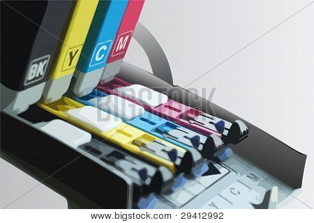 CMYK цвета иллюстрации [eps]