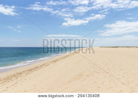 Ilha Deserta In Faro In Algarve (portugal)