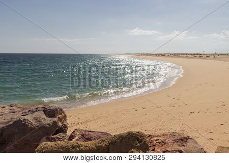 Ilha Deserta In Faro In Algarve (portugal)