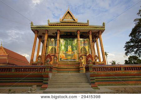 Wat Chowk Pagoda Cambogia